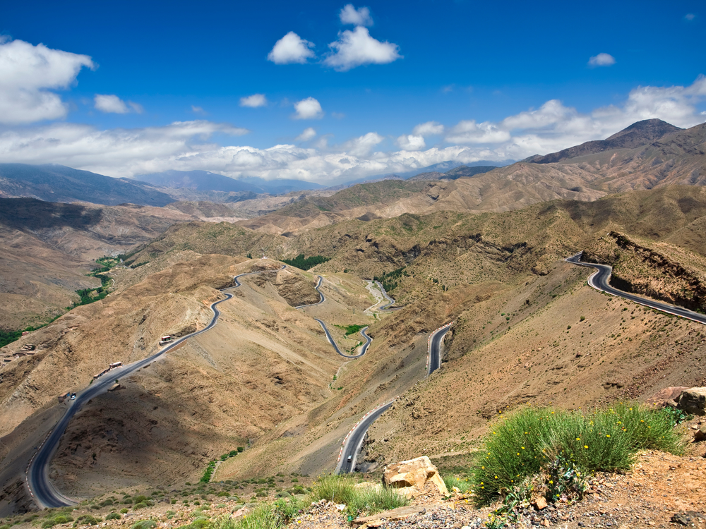 Tizi nâ€™Tichka pass, Marrakech desert tour
